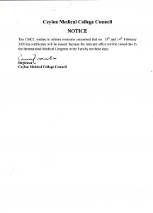 notice